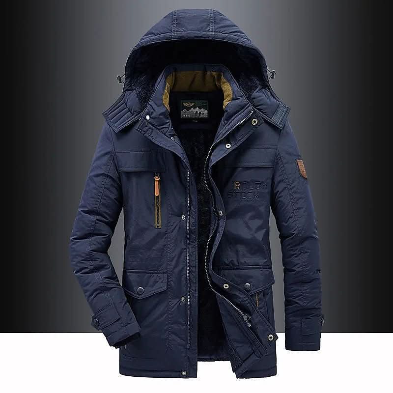 FrostGuard Padded Parka — Windproof Winter Jacket with Hood 7