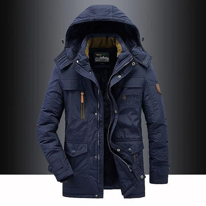 FrostGuard Padded Parka — Windproof Winter Jacket with Hood 7