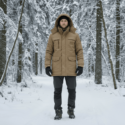 FrostGuard Padded Parka — Windproof Winter Jacket with Hood 1