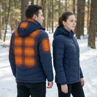 Frostiq Heated Winter Jacket — Rechargeable Unisex Coat 2