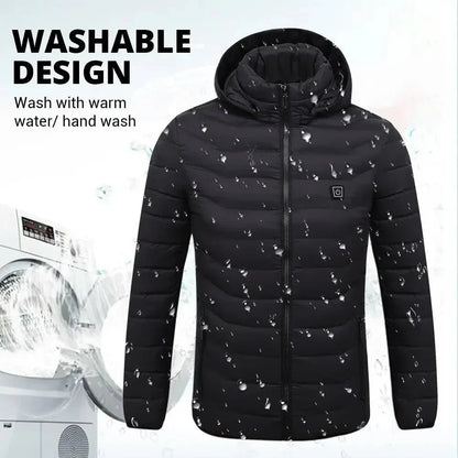 Frostiq Heated Winter Jacket — Rechargeable Unisex Coat 7