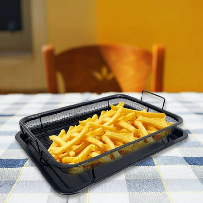 Air Fryer Accessories — FryMaster Non-Stick Stackable Rack Set 6