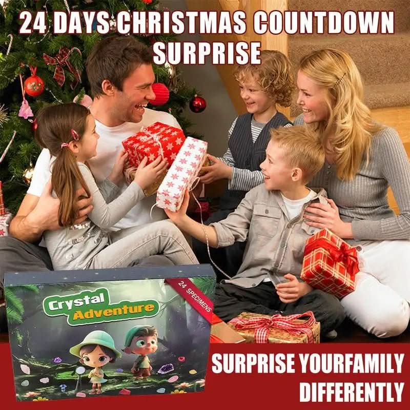 GemQuest Advent Calendar 2025 – 24 Natural Crystals & Gems 5