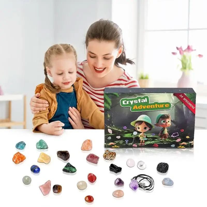 GemQuest Advent Calendar 2025 – 24 Natural Crystals & Gems 6