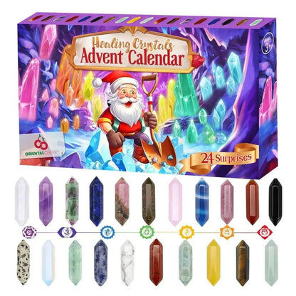 GemSpark Crystal Advent Calendar 2025 – 24 Unique Crystals 1