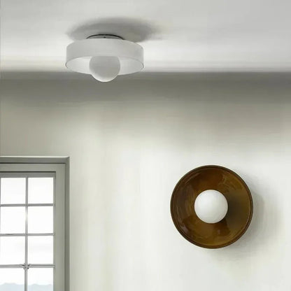 Nordic Glass Ceiling Lamp — Minimalist Scandinavian Design 2