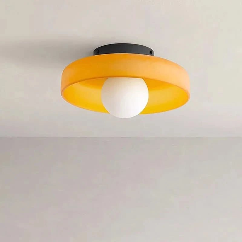 Nordic Glass Ceiling Lamp — Minimalist Scandinavian Design 3