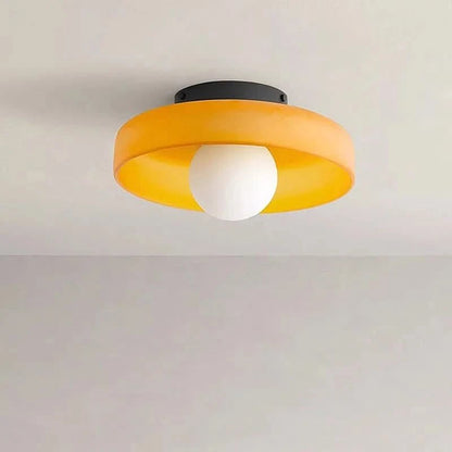 Nordic Glass Ceiling Lamp — Minimalist Scandinavian Design 3