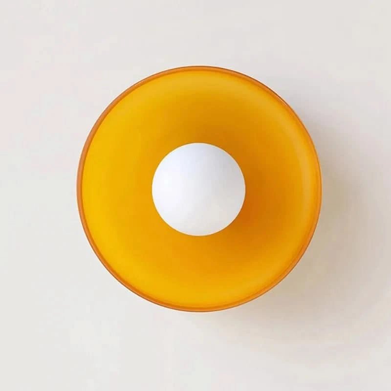 Nordic Glass Ceiling Lamp — Minimalist Scandinavian Design 9