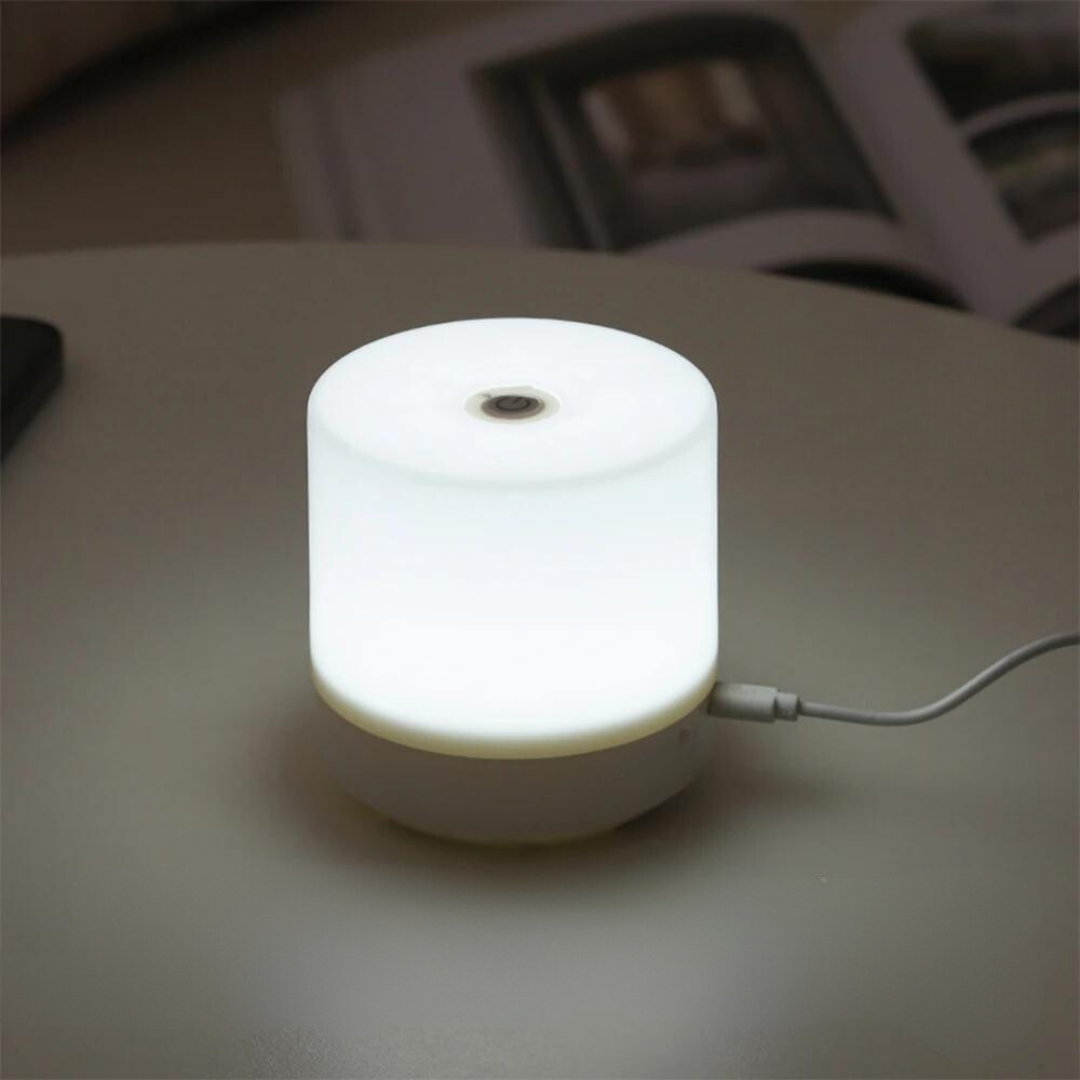 GlowEase Compact LED Night Light with Touch Dimming 9