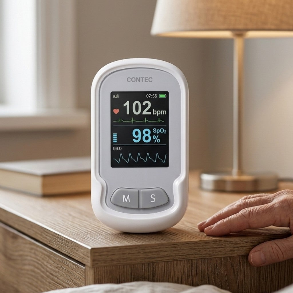 Glucose & Cholesterol Monitor — Home Blood Testing Kit 1