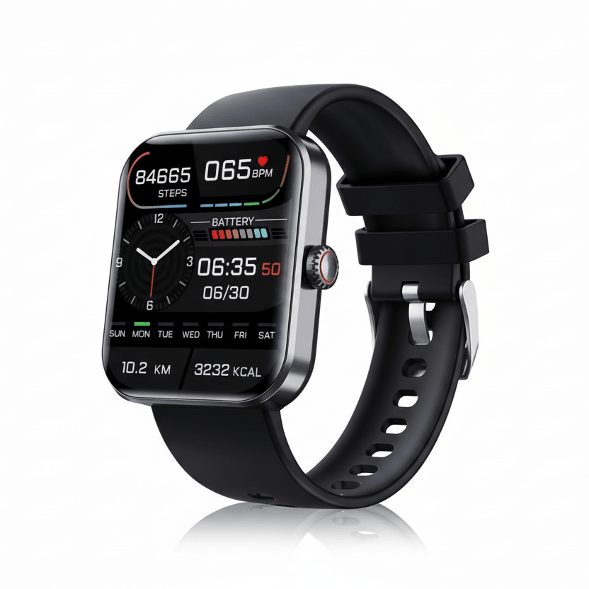 GlucoWatch — Non-Invasive Glucose & Health Smartwatch 1
