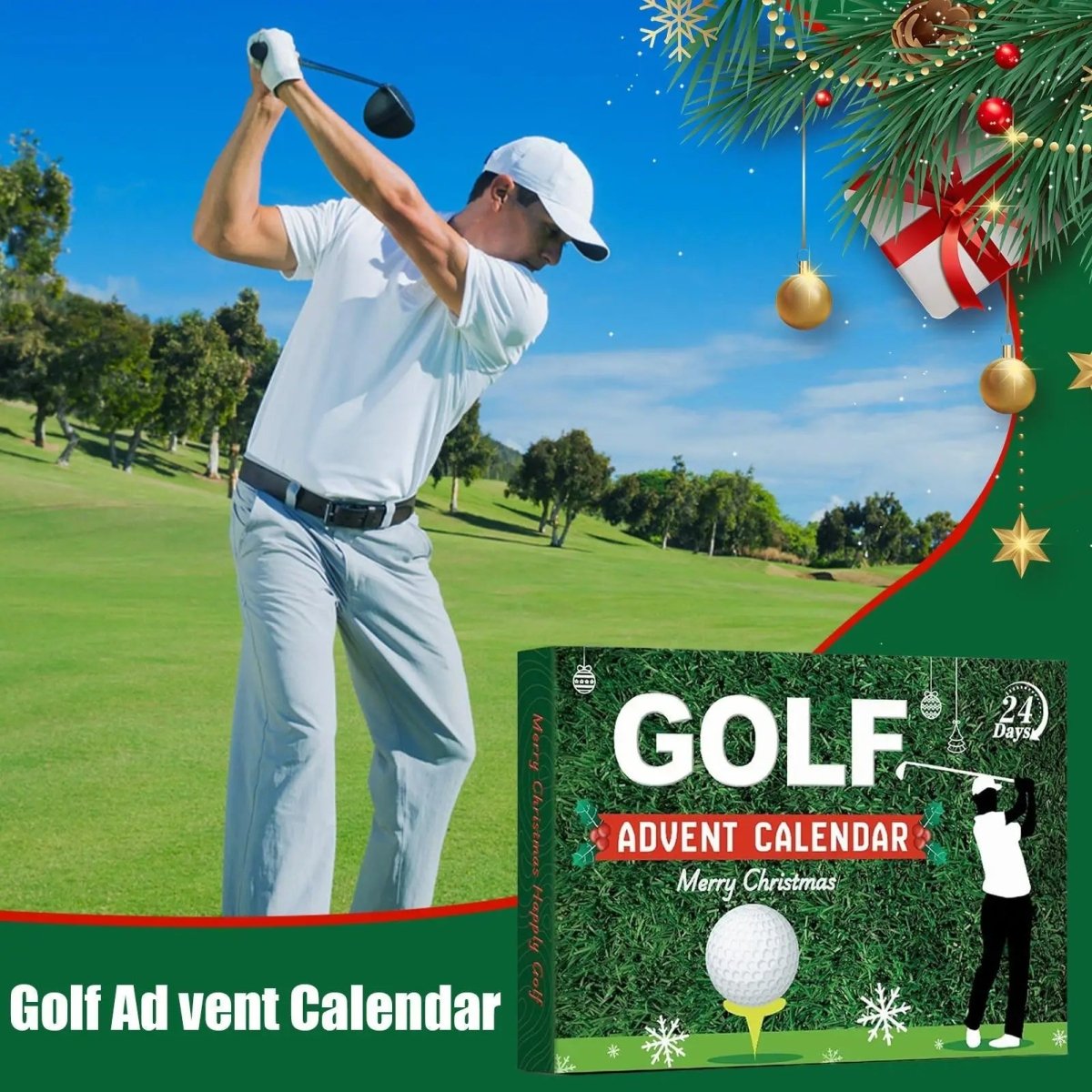 Golf Advent Calendar 2025 — 24-Day Holiday Countdown Gift 3