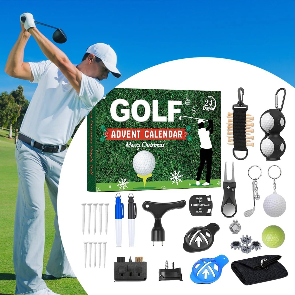 Golf Advent Calendar 2025 — 24-Day Holiday Countdown Gift 5