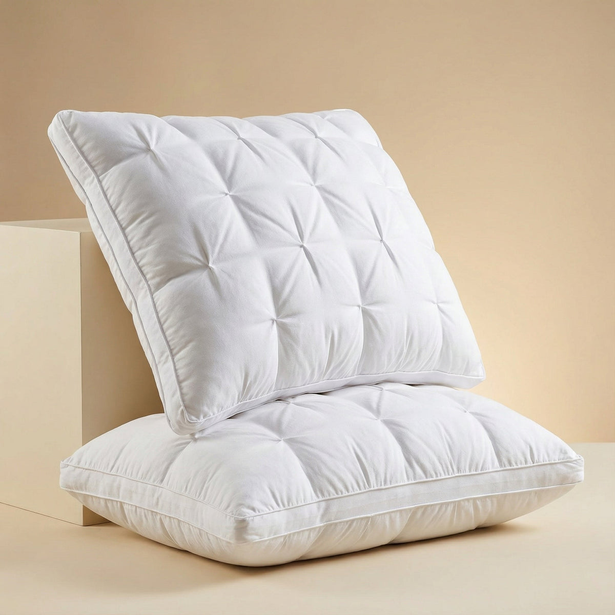 Goose Down Pillow 100% Fill — Breathable & Shape-Retaining 5