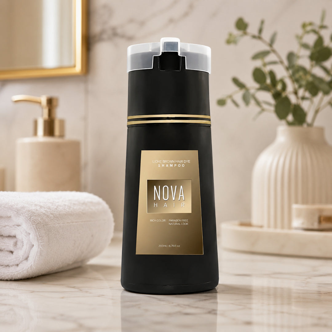 Hair Color Shampoo — Gray Coverage Wash-In Formula 6