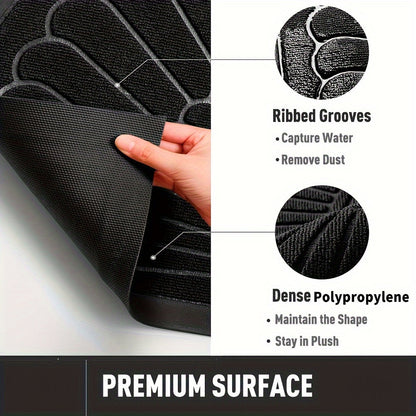 Half-Round Rubber Door Mat — Non-Slip Indoor & Outdoor Use 5