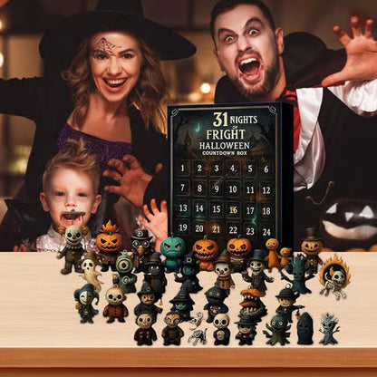 Halloween Countdown Box — 31 Mini PVC Figures & Decorations 2