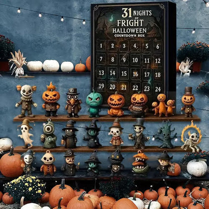 Halloween Countdown Box — 31 Mini PVC Figures & Decorations 6