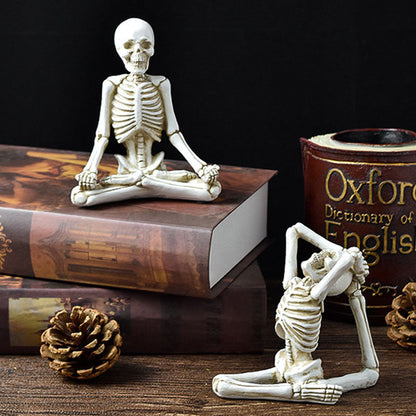 Halloween Resin Figurine — Vintage Black or White Ornament 4