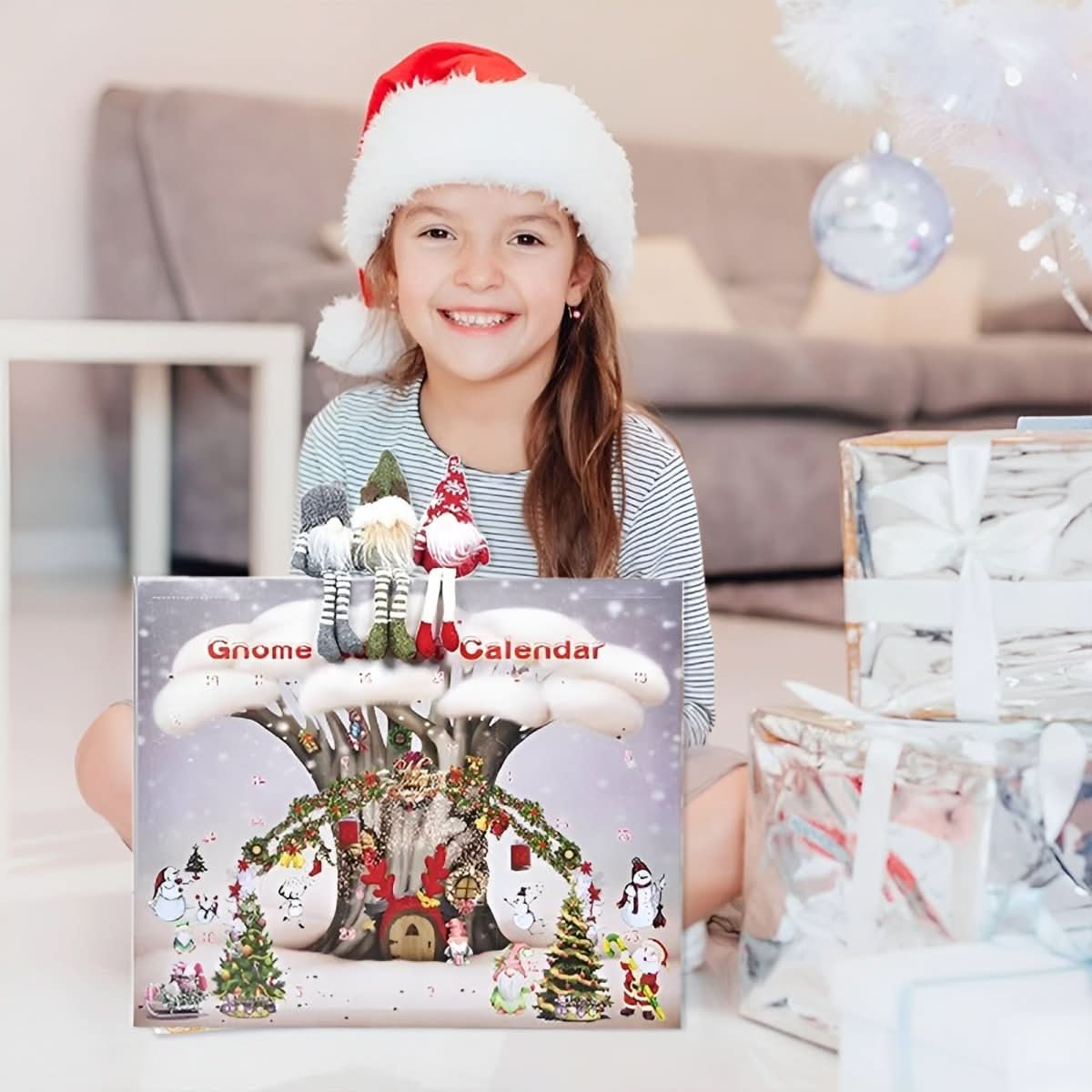 Handmade Plush Gnome Advent Calendar 2025 — 24 Surprises 1