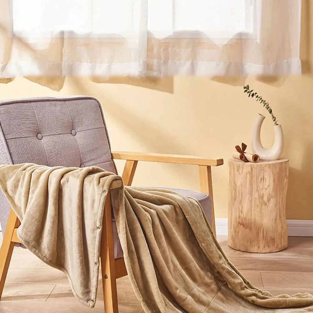 HEATEASE USB Heated Blanket — 3 Heat Settings, Portable 3