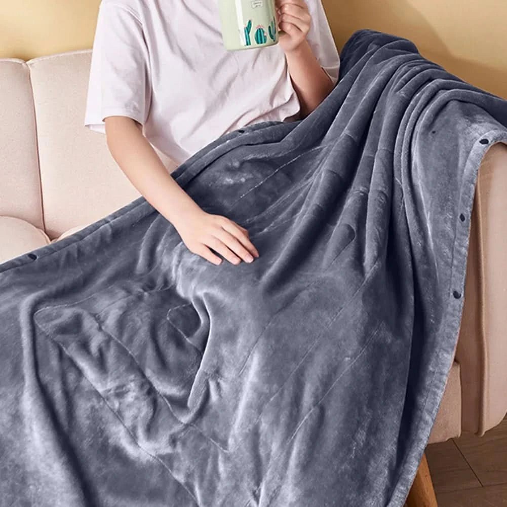 HEATEASE USB Heated Blanket — 3 Heat Settings, Portable 4