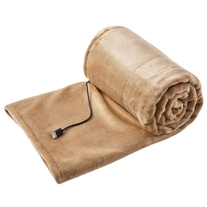 HEATEASE USB Heated Blanket — 3 Heat Settings, Portable 5