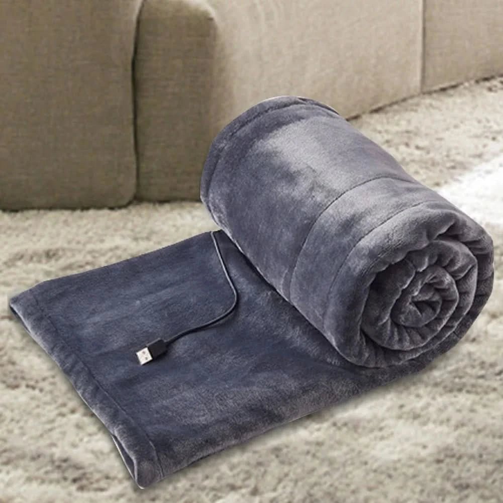 HEATEASE USB Heated Blanket — 3 Heat Settings, Portable 6