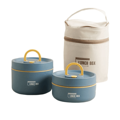 HEATLOX Insulated Lunch Box — Double-Wall Stainless Steel 4h Warm 17