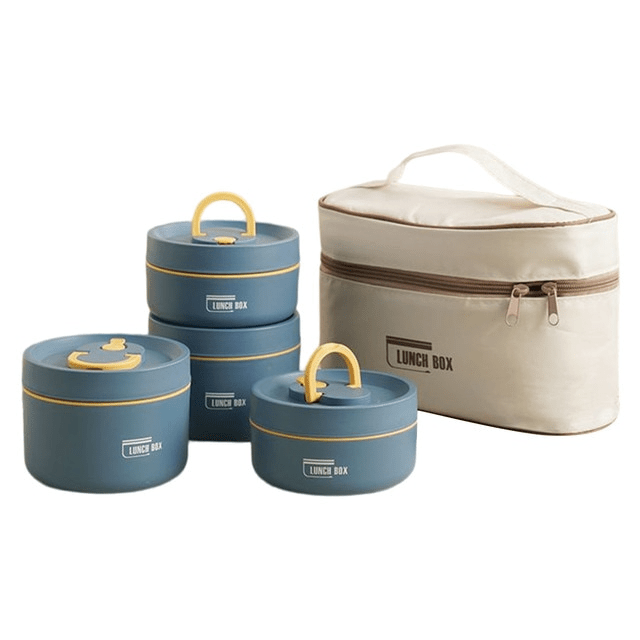 HEATLOX Insulated Lunch Box — Double-Wall Stainless Steel 4h Warm 18
