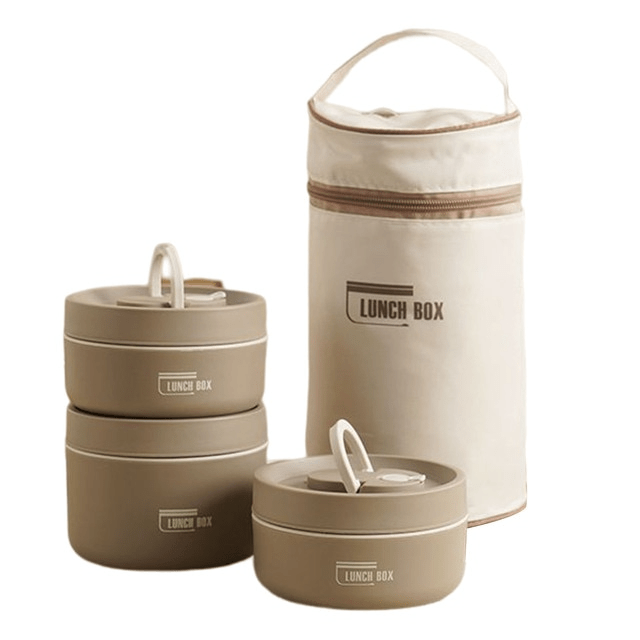 HEATLOX Insulated Lunch Box — Double-Wall Stainless Steel 4h Warm 19