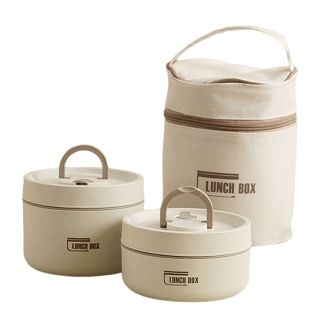HEATLOX Insulated Lunch Box — Double-Wall Stainless Steel 4h Warm 21