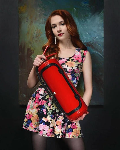 Mini Bar Hidden in Fire Extinguisher Design — Bottle Storage 8