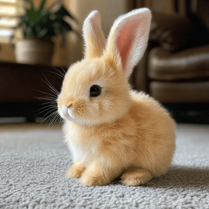 Plush Toy Interactive Bunny — Hops, Moves & Makes Sounds 1
