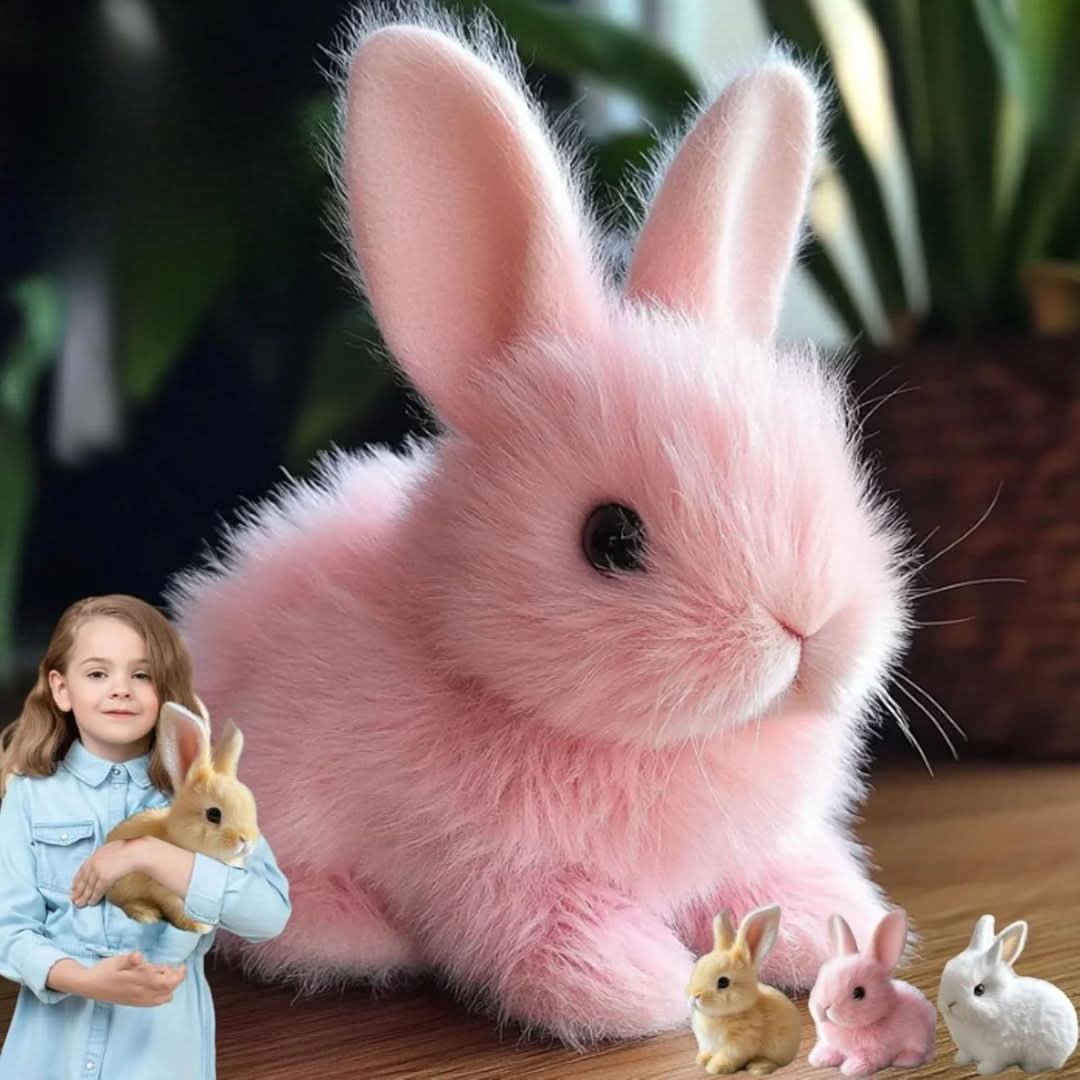 HOPPILOOM Interactive Plush Bunny — Realistic Movements & Sounds 7