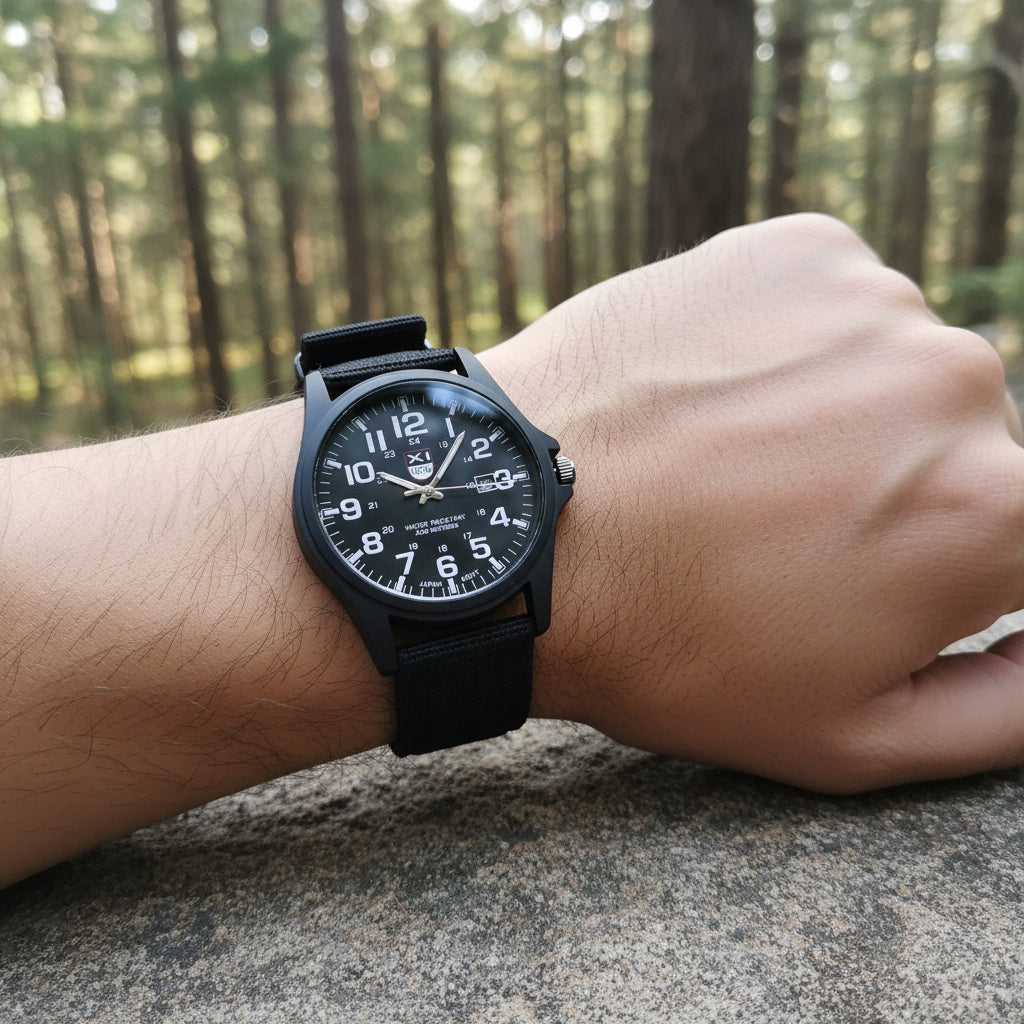 Illuminated Tactical Wristwatch — Outdoor Sport Watch 50M 1