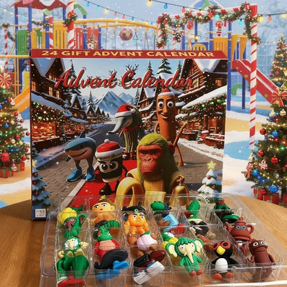 IMAGIBOX 2025 Kids Advent Calendar — 24 Surprise Figures 4