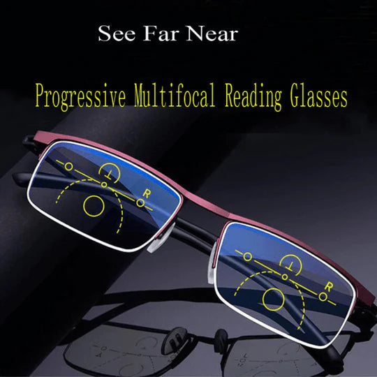 Intelligent Multifocal Glasses — Blue Light & UV Protection 3