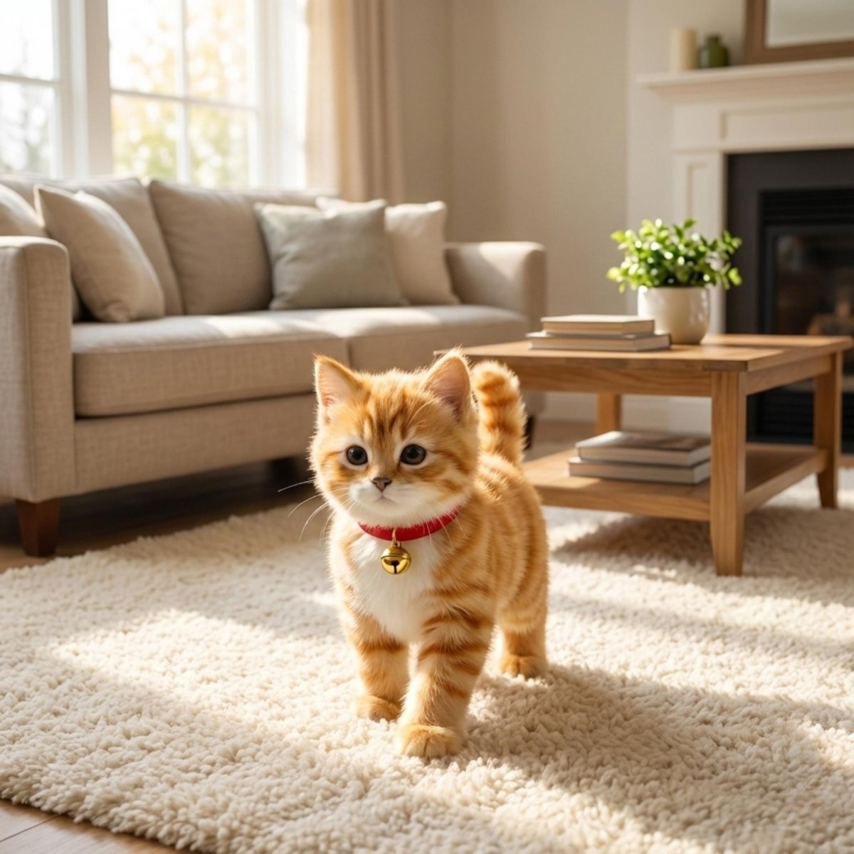 Interactive Plush Cat Toy — Realistic Movements & Sounds for Kids 3