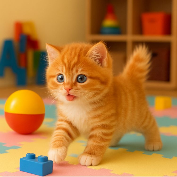 Interactive Plush Cat Toy — Realistic Movements & Sounds for Kids 4