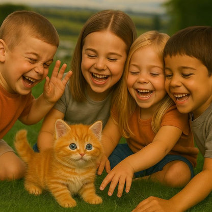 Interactive Plush Cat Toy — Realistic Movements & Sounds for Kids 6