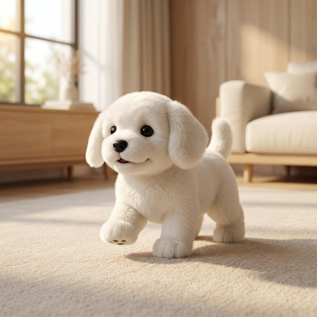 Interactive Plush Puppy Toy — Walks, Barks & Wags Tail 6