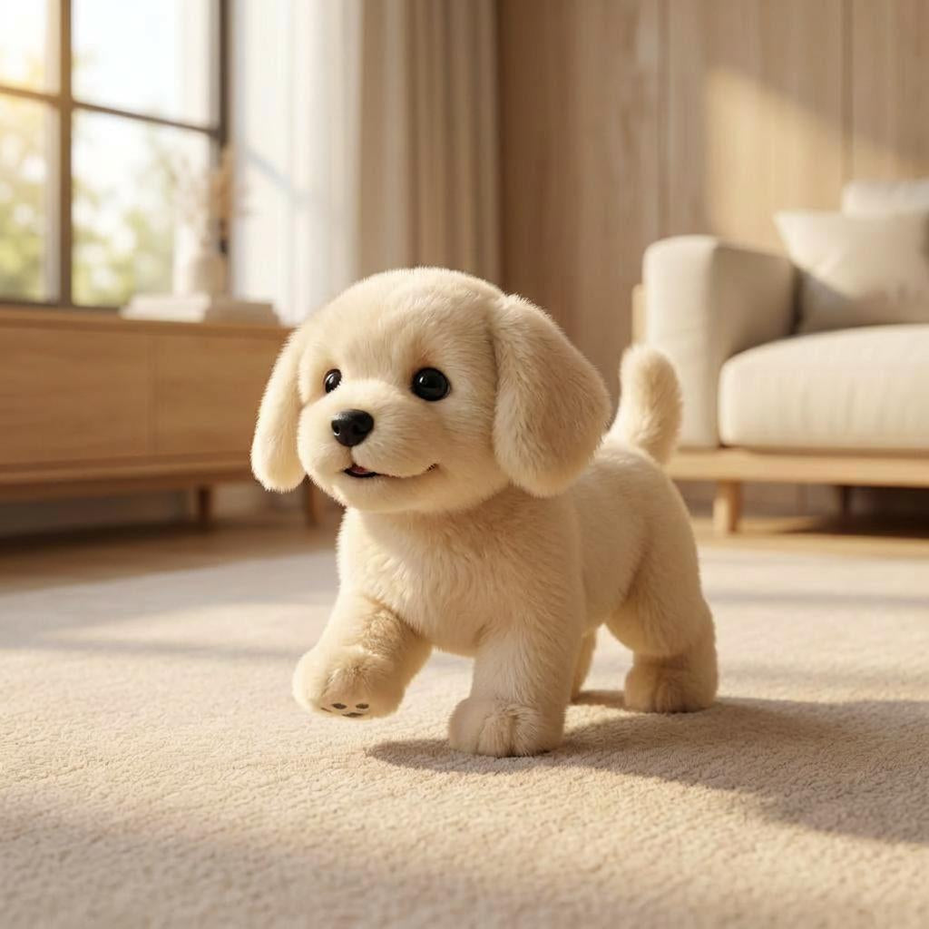 Interactive Plush Puppy Toy — Walks, Barks & Wags Tail 7