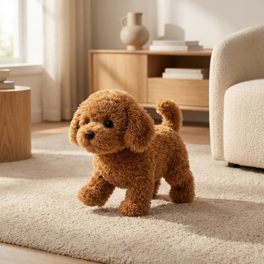 Interactive Plush Puppy Toy — Walks, Barks & Wags Tail 1
