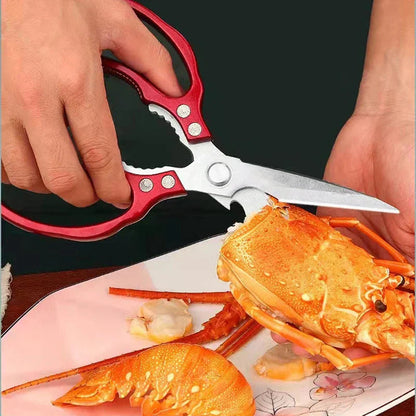 Japanese Stainless Steel Kitchen Scissors — Multi-Task Blades 3