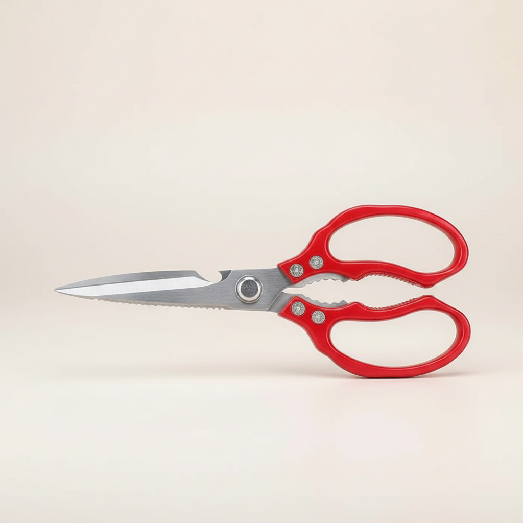 Japanese Stainless Steel Kitchen Scissors — Multi-Task Blades 1