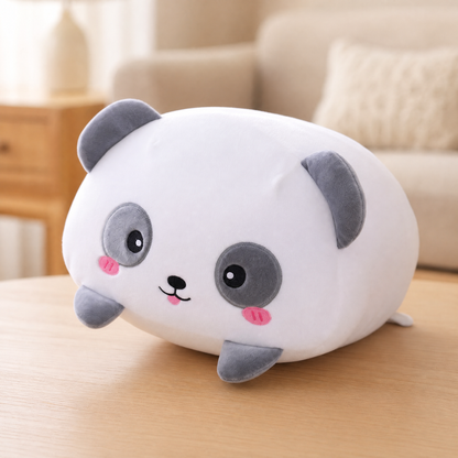 Kawaii Plush Toy Animal Pillow — Cat Panda 18–28 cm 12
