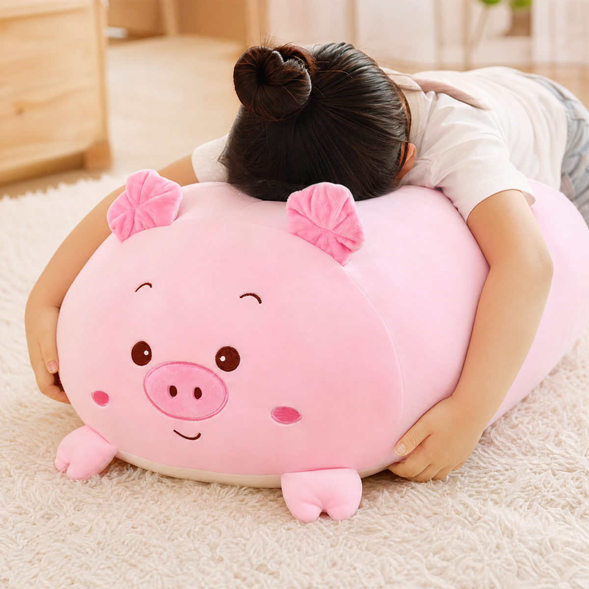 Kawaii Plush Toy Animal Pillow — Cat Panda 18–28 cm 2