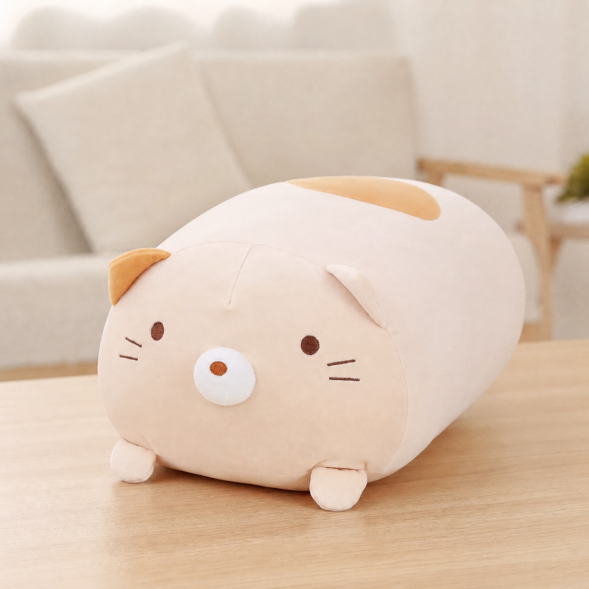 Kawaii Plush Toy Animal Pillow — Cat Panda 18–28 cm 9